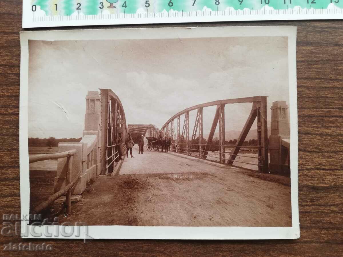 Old photo - PSV south front, bridge with price 15.00 BGN | € 7.67