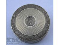 МНОГО КРАСИВА СТАРИННА СРЕБЪРНА  КУТИЙКА