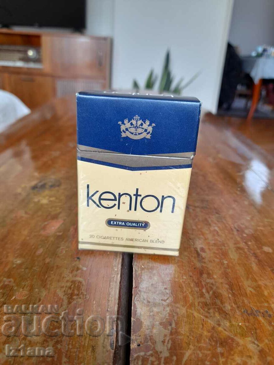 An old Kenton cigarette box