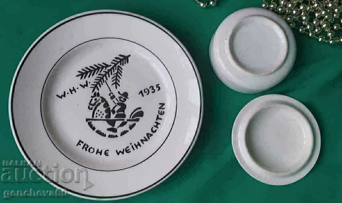 Farfurie din porțelan din epoca celui de-al doilea război mondial - 5 Farfurie din porțelan din epoca celui de-al doilea război mondial - 5