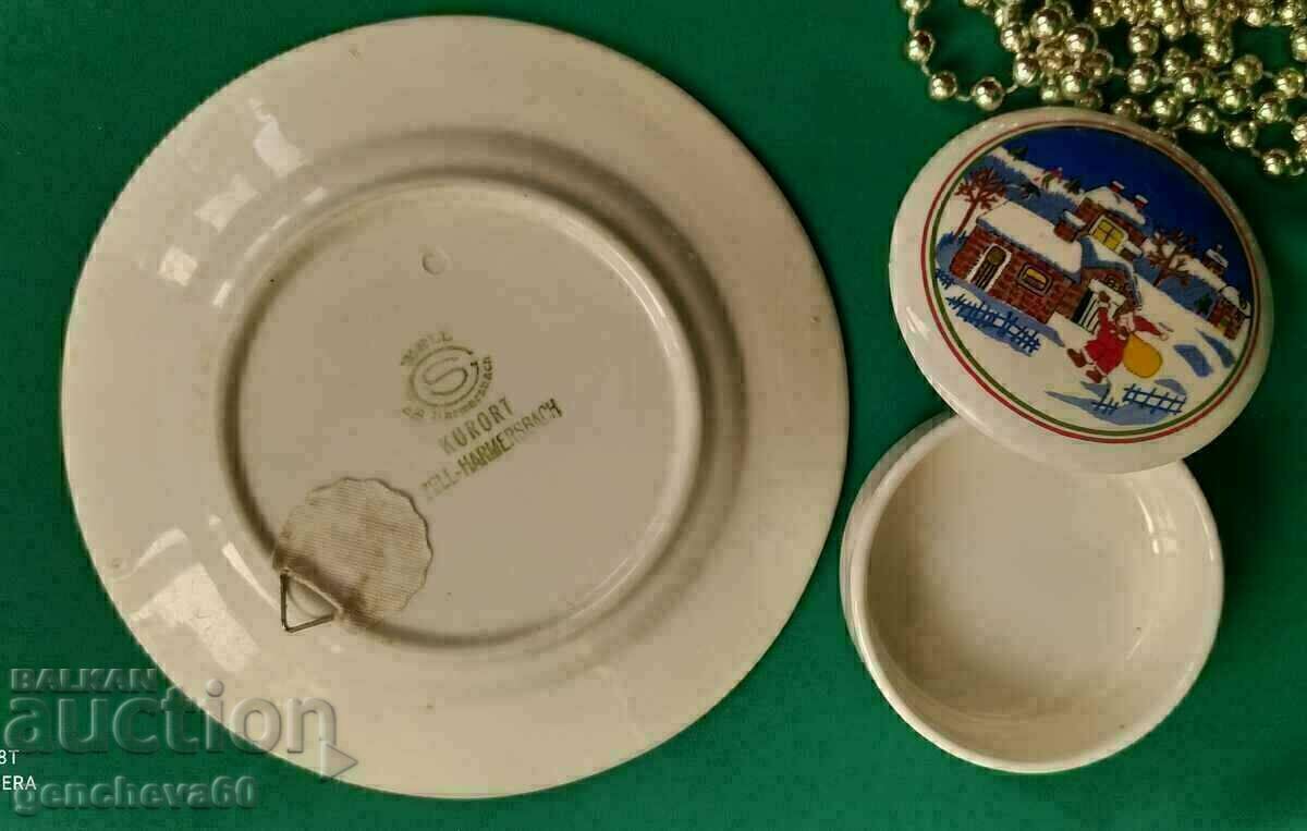 Πιάτο πορσελάνης WHW II WWII Era - 7 Πιάτο πορσελάνης WHW II WWII Era - 7