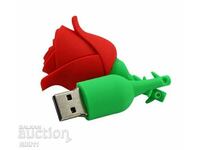 Flash USB 32 GB Red Rose, flash memory