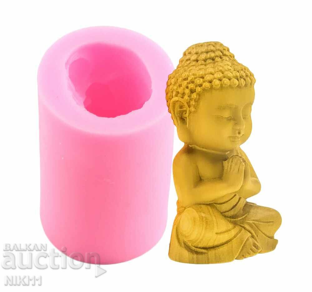 Silicone mold for candles - Buddha, candles silicone mold Buddha with price 18.00 BGN | € 9.20 Silicone mold for candles - Buddha, candles silicone mold Buddha with price 18.00 BGN | € 9.20