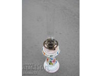 OLD HAND PAINTED GAS LAMP