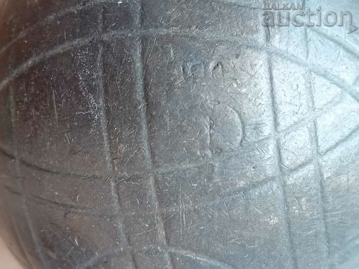 Delivery of pétanque bocce boule vintage game balls 2 pcs. retro vintage