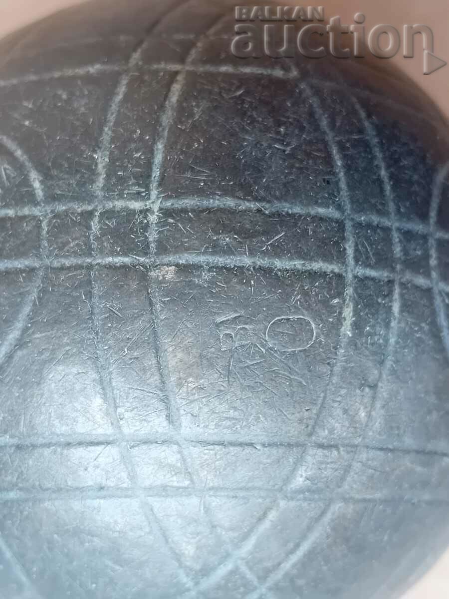 pétanque bocce boule vintage game balls 2 pcs. retro vintage - 5