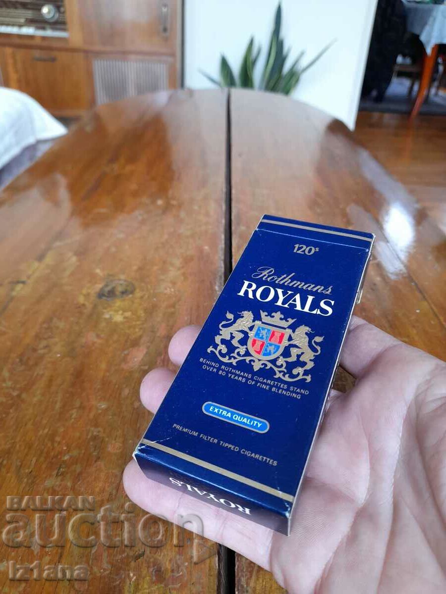 An old Rothmans cigarette box with price 18.00 BGN | € 9.20 An old Rothmans cigarette box with price 18.00 BGN | € 9.20