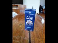 An old Rothmans cigarette box