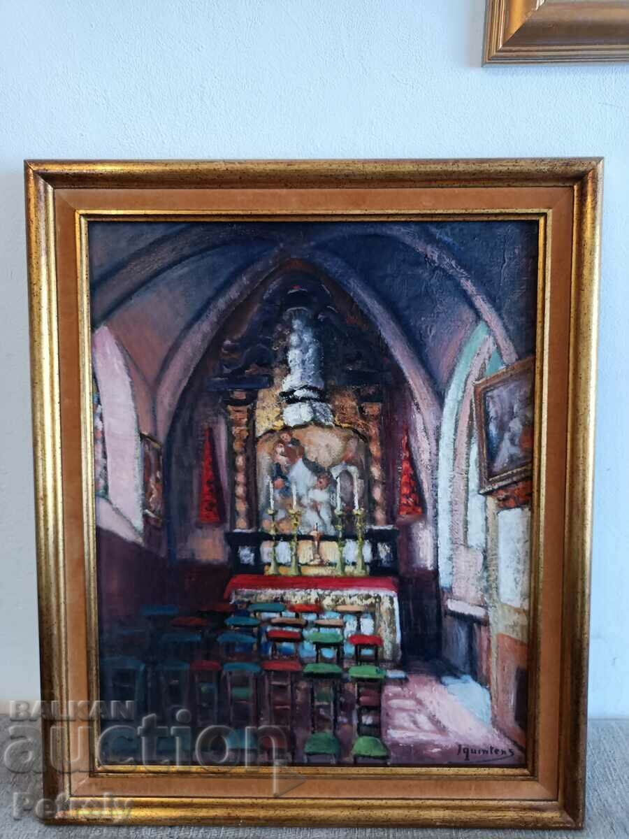 Delivery of Old oil painting Delivery of Old oil painting