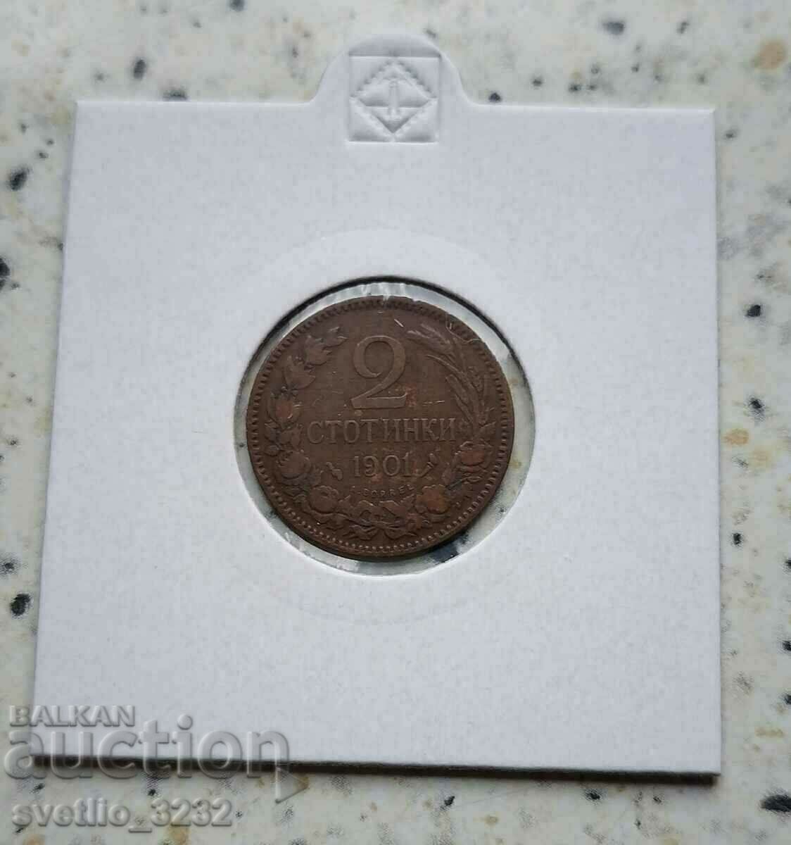 2 cenți 1901 2 cenți 1901