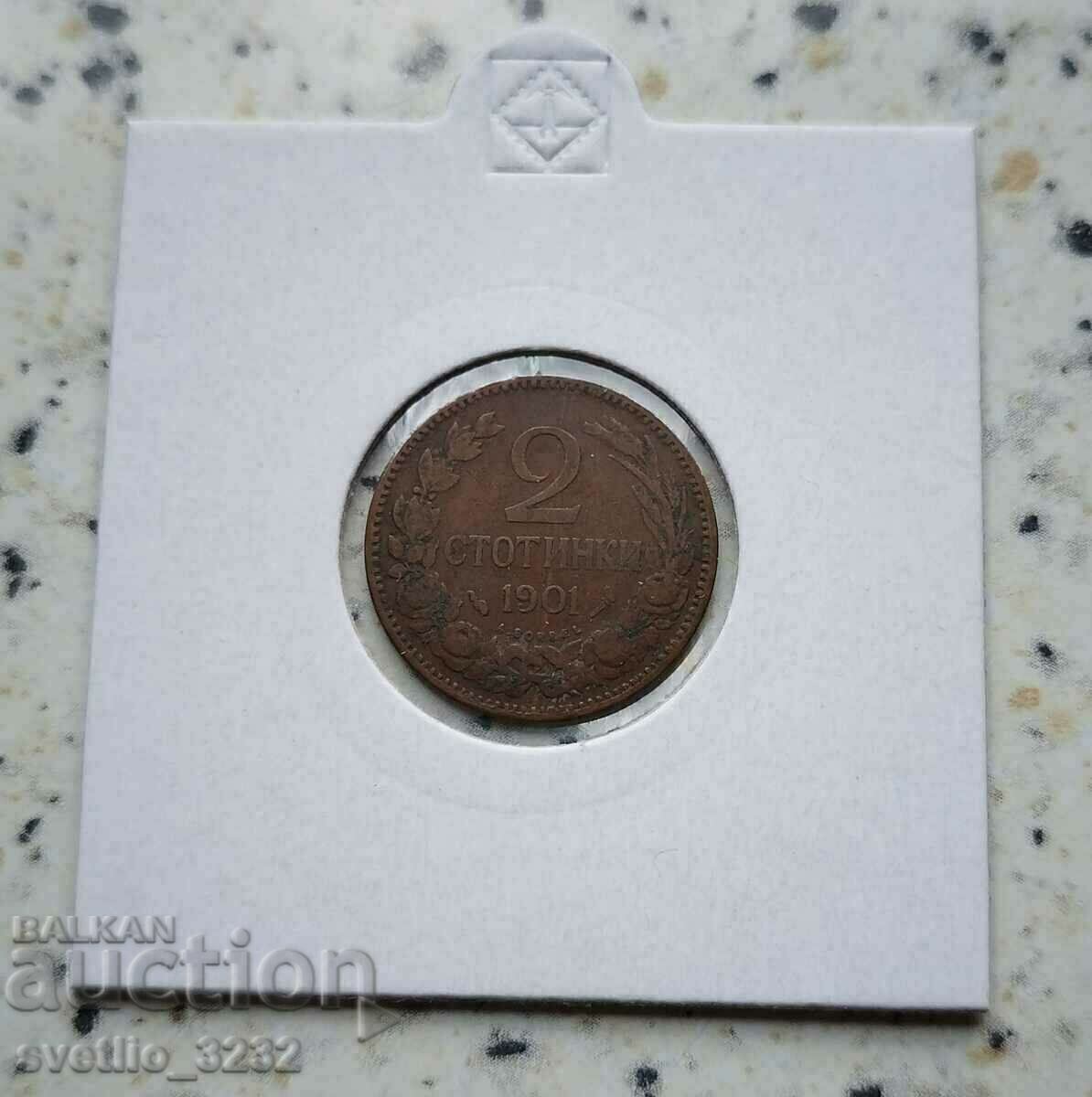 2 cenți 1901 2 cenți 1901