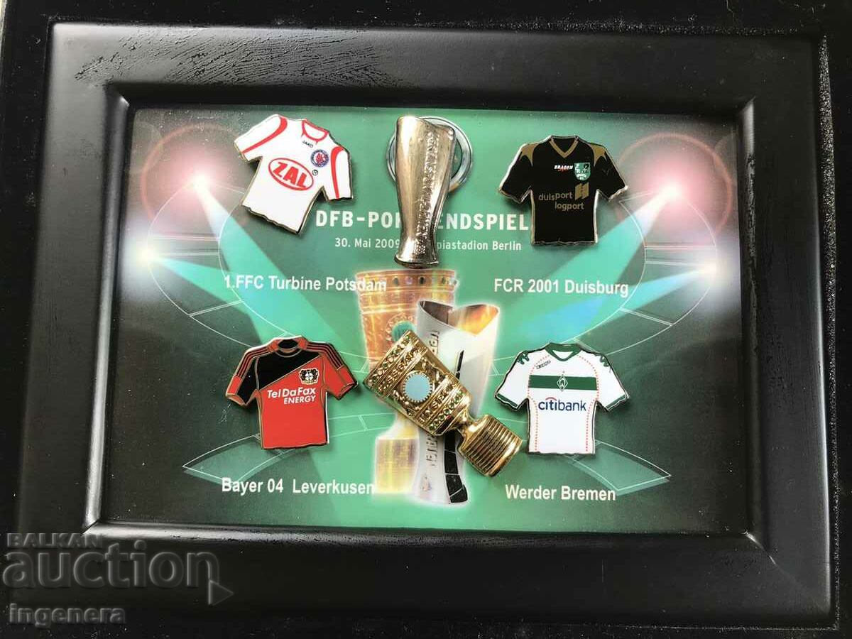 PLAQUET GERMANY FOOTBALL BADGES TEAMS AWARDS with price 17.00 BGN | € 8.69 PLAQUET GERMANY FOOTBALL BADGES TEAMS AWARDS with price 17.00 BGN | € 8.69