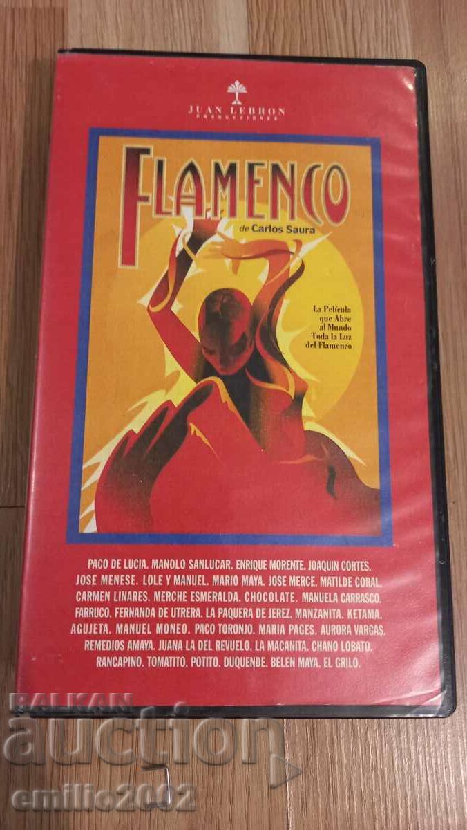 Casetă video flamenco Casetă video flamenco