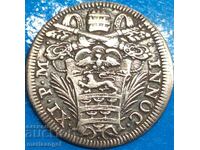 Vatican grosso Innocent XI ROME silver - rare