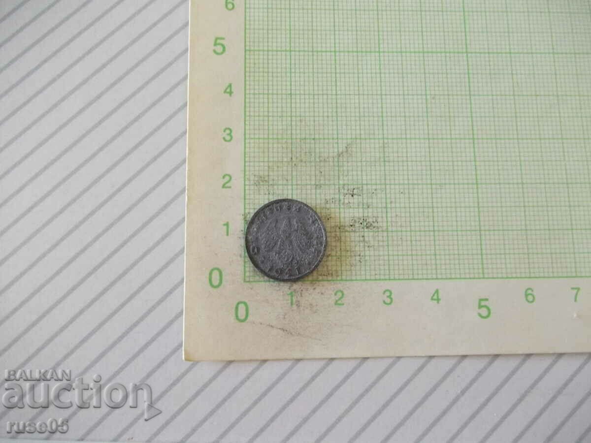 Coin "1 Reichspfenig - Germany - 1941" with price 3.00 BGN | € 1.53 Coin "1 Reichspfenig - Germany - 1941" with price 3.00 BGN | € 1.53