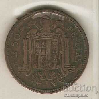 +Spania 2,5 pesetas 1953 (1956)