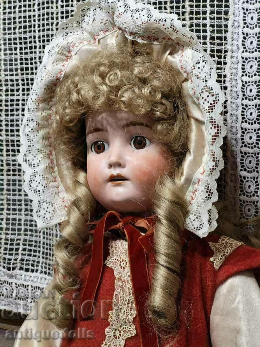 Антична немска кукла JDK 152 Kestner 80 см