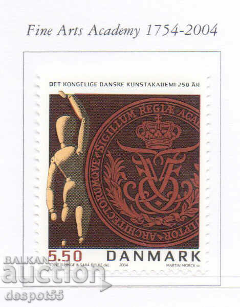 2004. Дания. 250-годишнината на Художествената академия.
