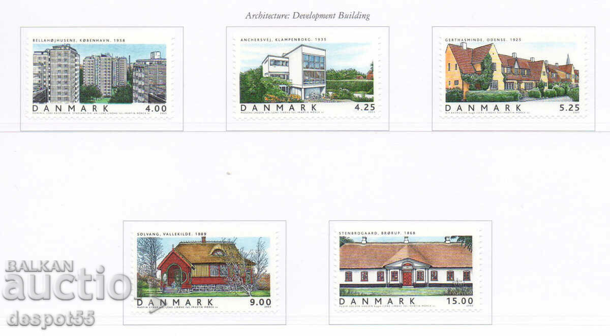 2003. Denmark. Danish homes.
