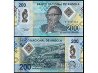 ❤️ ⭐ Angola 2020 200 kwanza polymer UNC new ⭐ ❤️