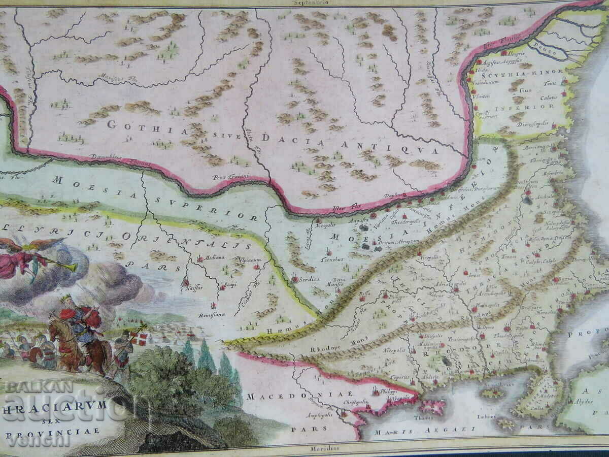 Delivery of MAP - ANCIENT THRACIA -1700 - COPY Delivery of MAP - ANCIENT THRACIA -1700 - COPY