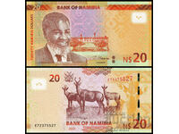 ❤️ ⭐ Namibia 2022 20 USD UNC Nou ⭐ ❤️