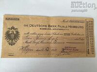 Germania 500.000 de mărci 1923 - Deutsche Bank CHECK