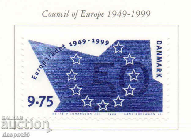 1999. Дания. 50-та годишнина на Европейския съвет.