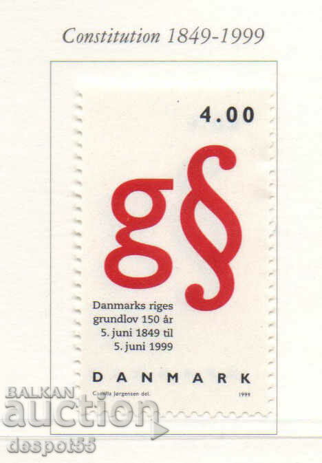 1999. Δανία. 150 χρόνια από το σύνταγμα της Δανίας.