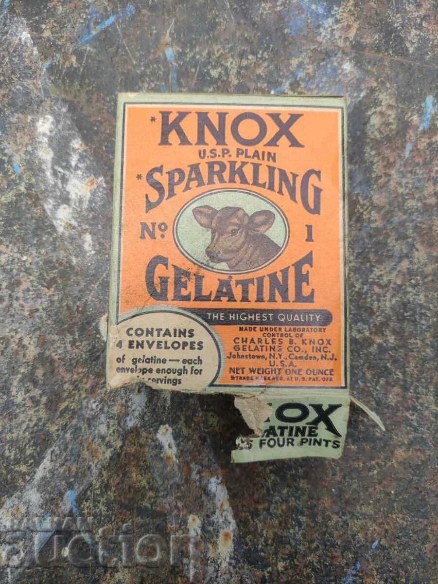 vintage cookery :knox u.s.p plain sparkling with price 40.00 BGN | € 20.45 vintage cookery :knox u.s.p plain sparkling with price 40.00 BGN | € 20.45