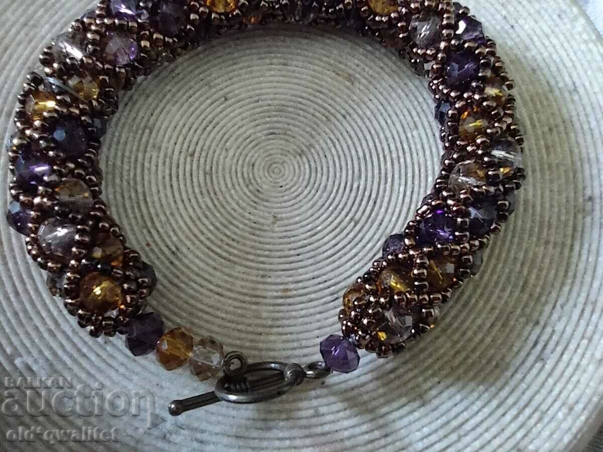 Κρυστάλλινο βραχιόλι, πολύ όμορφο - 5 Κρυστάλλινο βραχιόλι, πολύ όμορφο - 5