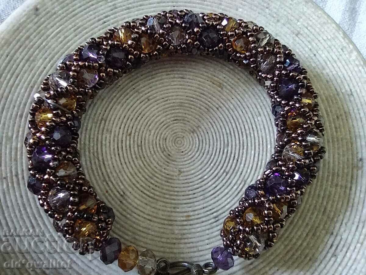 Κρυστάλλινο βραχιόλι, πολύ όμορφο - 6 Κρυστάλλινο βραχιόλι, πολύ όμορφο - 6