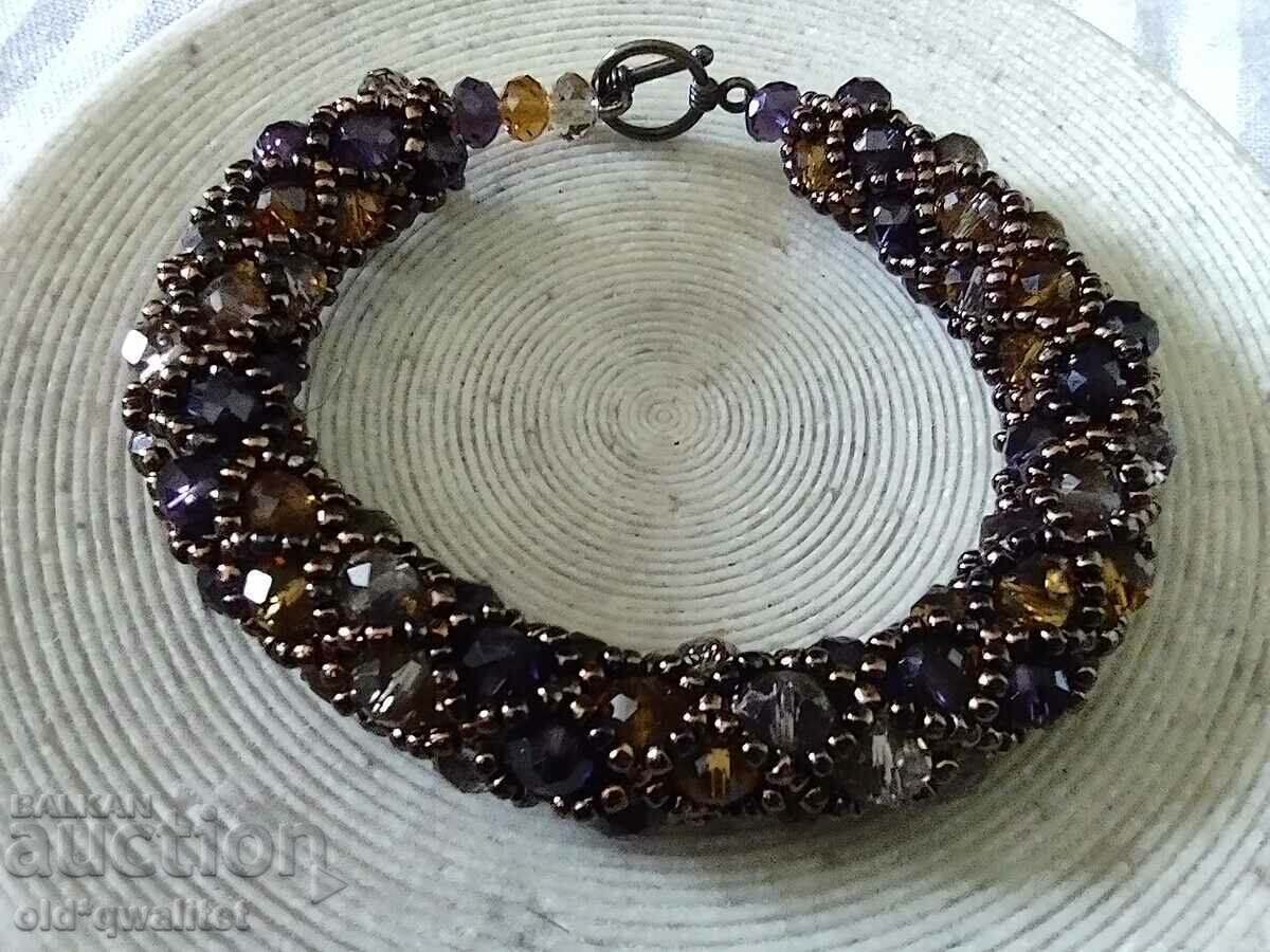 Κρυστάλλινο βραχιόλι, πολύ όμορφο Κρυστάλλινο βραχιόλι, πολύ όμορφο