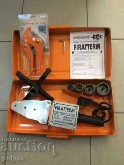 Professional Turkish glue for PPR FIRATTERM f 20-63 2500W with price 60.50 BGN | € 30.93 Professional Turkish glue for PPR FIRATTERM f 20-63 2500W with price 60.50 BGN | € 30.93