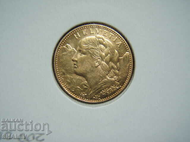 10 Franci 1914 Elveția /1/ - AU/Unc (aur) - 7 10 Franci 1914 Elveția /1/ - AU/Unc (aur) - 7