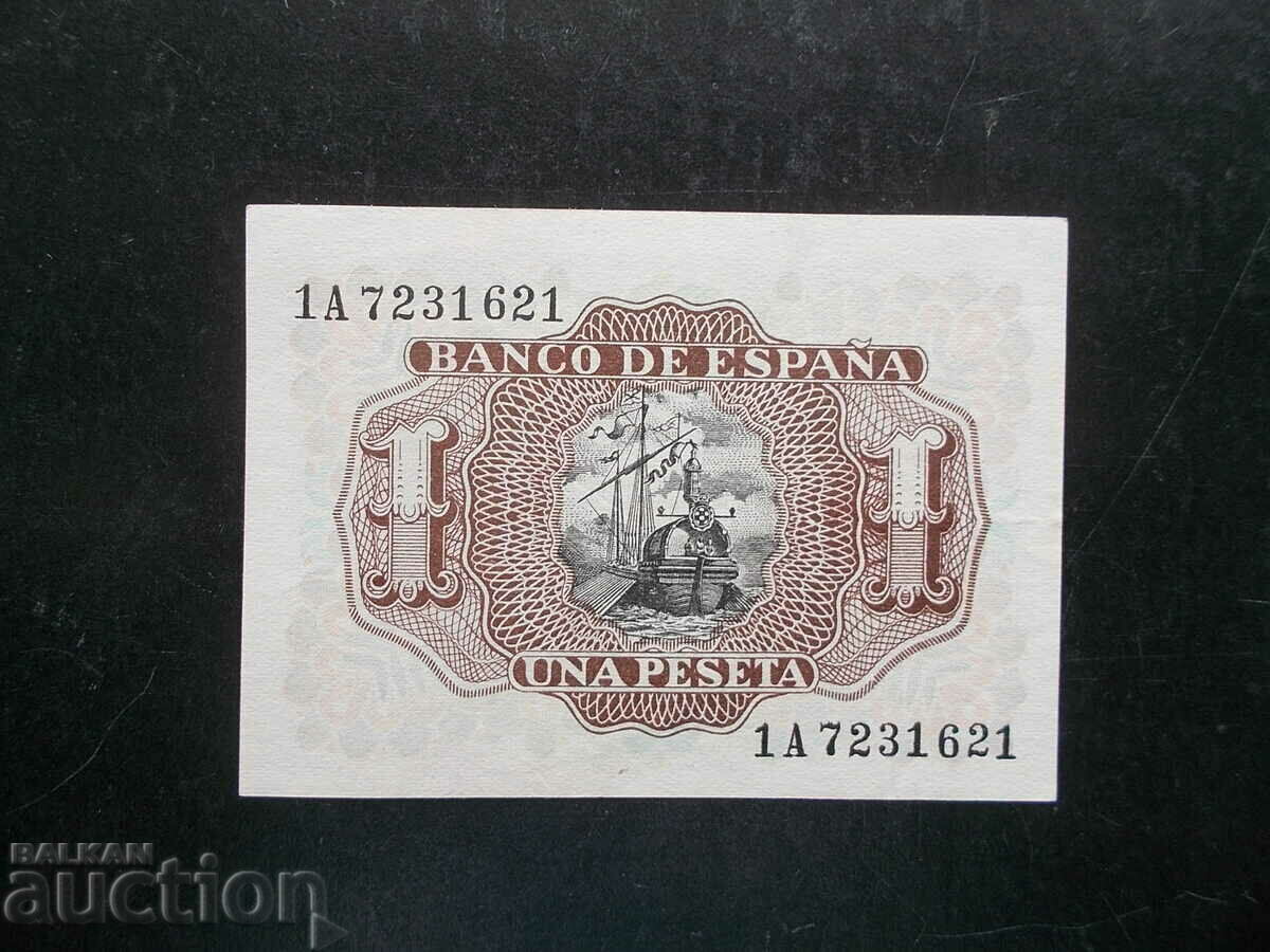 SPAIN, 1 peseta, 1953, XF with price 5.99 BGN | € 3.06 SPAIN, 1 peseta, 1953, XF with price 5.99 BGN | € 3.06