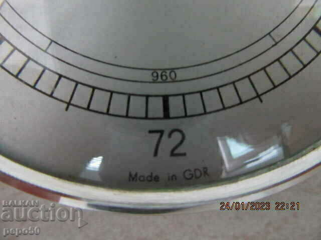 MILITARY BAROMETER FROM THE TIME OF THE WARSAW TREATY with price 35.00 BGN | € 17.90 MILITARY BAROMETER FROM THE TIME OF THE WARSAW TREATY with price 35.00 BGN | € 17.90