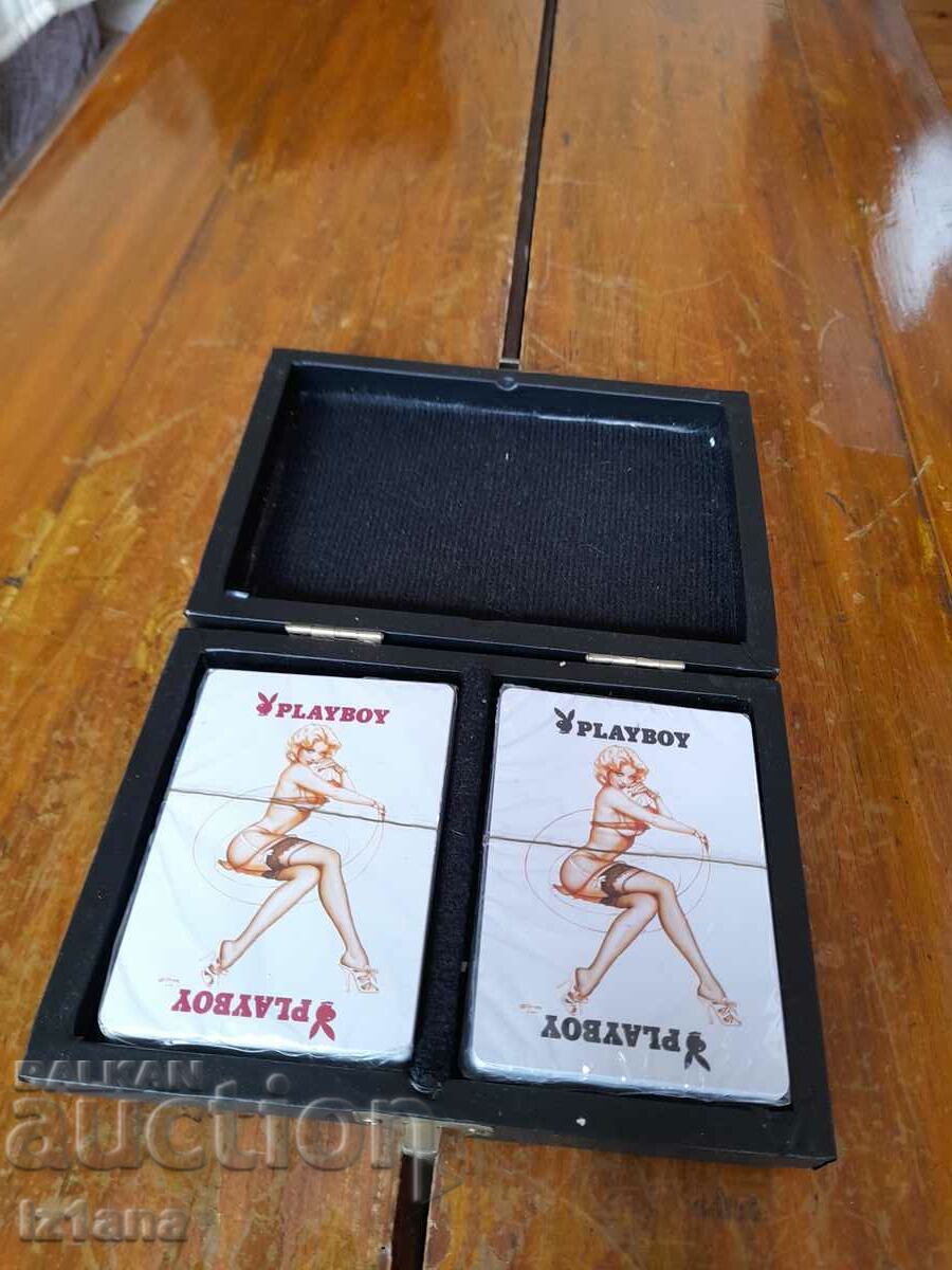 Cărți de joc Playboy cu preț 100.00 BGN | € 51.13 Cărți de joc Playboy cu preț 100.00 BGN | € 51.13