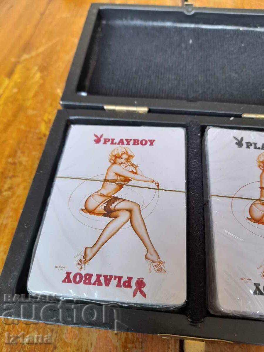 Licitație Cărți de joc Playboy Licitație Cărți de joc Playboy