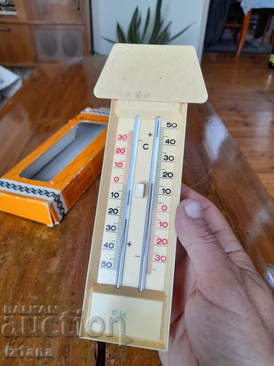 Δημοπρασία Παλιό θερμόμετρο Minima Maxima Δημοπρασία Παλιό θερμόμετρο Minima Maxima