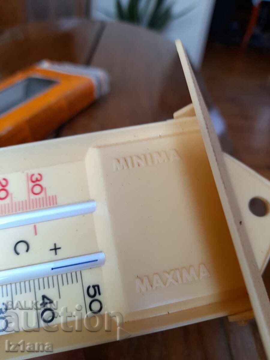 Παλιό θερμόμετρο Minima Maxima - 6 Παλιό θερμόμετρο Minima Maxima - 6