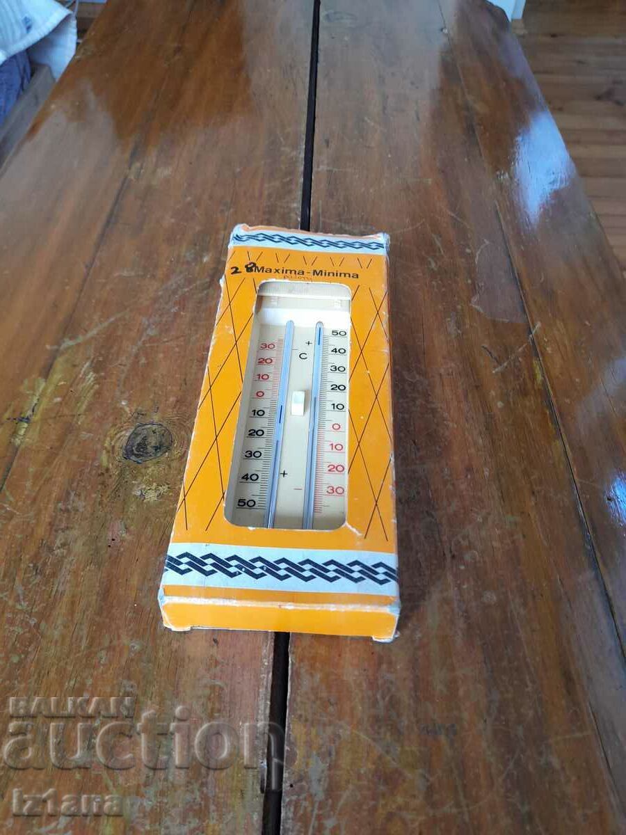 Παλιό θερμόμετρο Minima Maxima Παλιό θερμόμετρο Minima Maxima