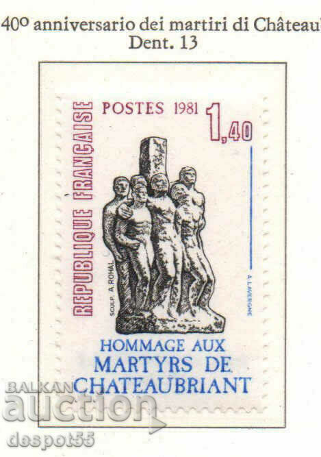 1981. Франция. Мъченици от Шатобриан.