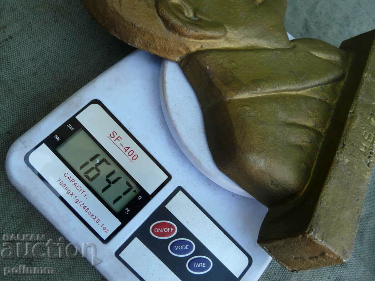 Desktop metal bas-relief of Stalin - 5 Desktop metal bas-relief of Stalin - 5