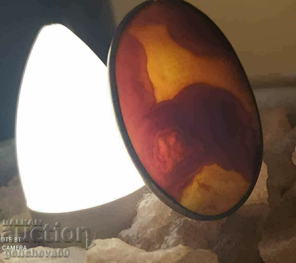 Polished Natural Large Agate Necklace with price 25.00 BGN | € 12.78