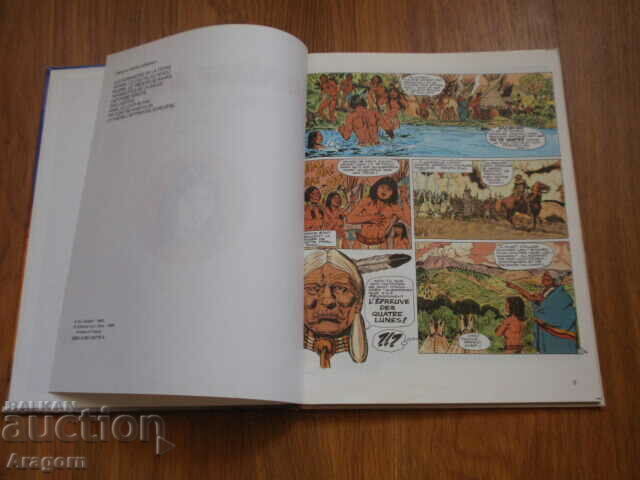 Auction comic album "Capitaine Apache" - "L'enfance d'un guerrier" Auction comic album "Capitaine Apache" - "L'enfance d'un guerrier"