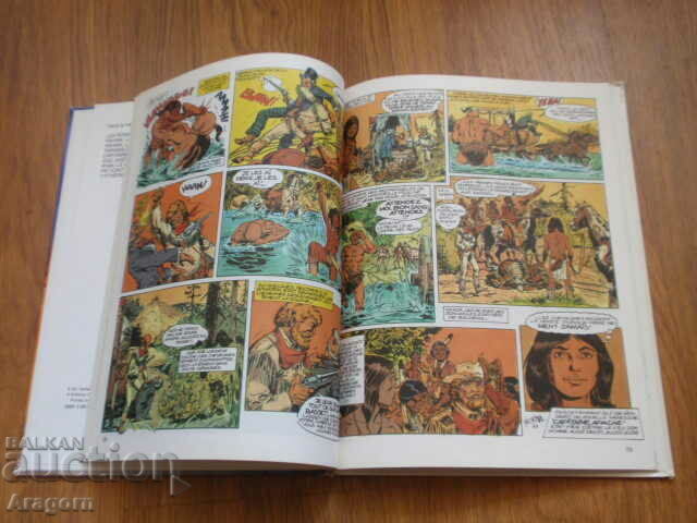 Delivery of comic album "Capitaine Apache" - "L'enfance d'un guerrier" Delivery of comic album "Capitaine Apache" - "L'enfance d'un guerrier"