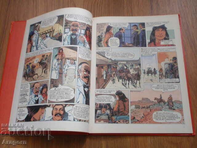 Auction  comic album "Capitaine Apache" - "Sang pour sang"