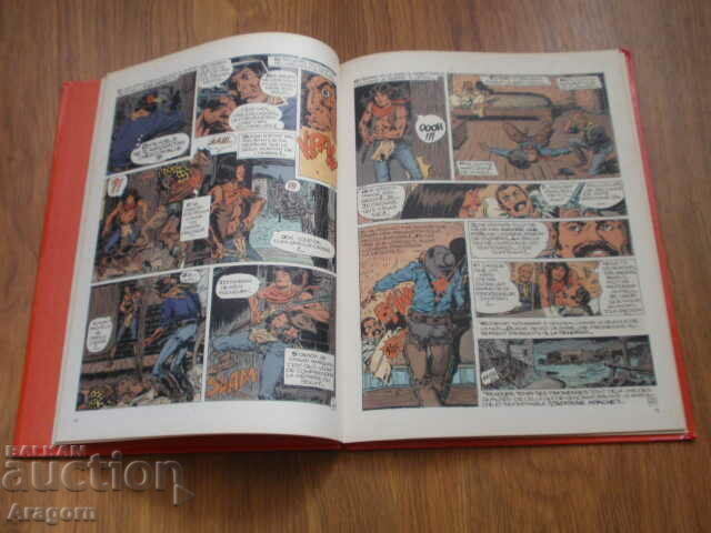 Delivery of comic album "Capitaine Apache" - "Sang pour sang"