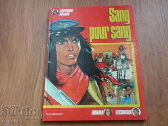 άλμπουμ κόμικ "Capitaine Apache" - "Sang pour Sang"